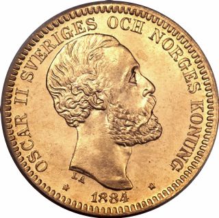 20 Kronor - Oscar II 1877-1899